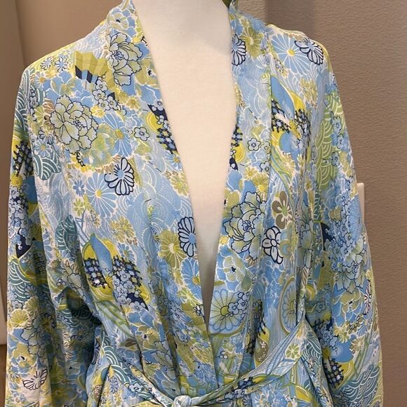 Mermaids Rayon Woman’s Robe One Size Fits All - Picture 2 of 3